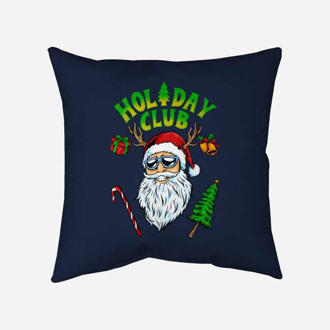 The Holiday Club-none removable cover w insert throw pillow-spoilerinc
