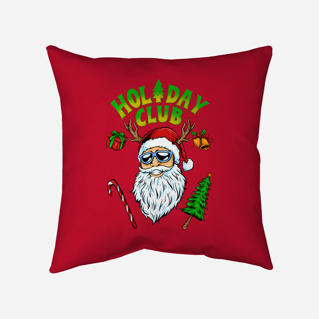 The Holiday Club-none removable cover w insert throw pillow-spoilerinc