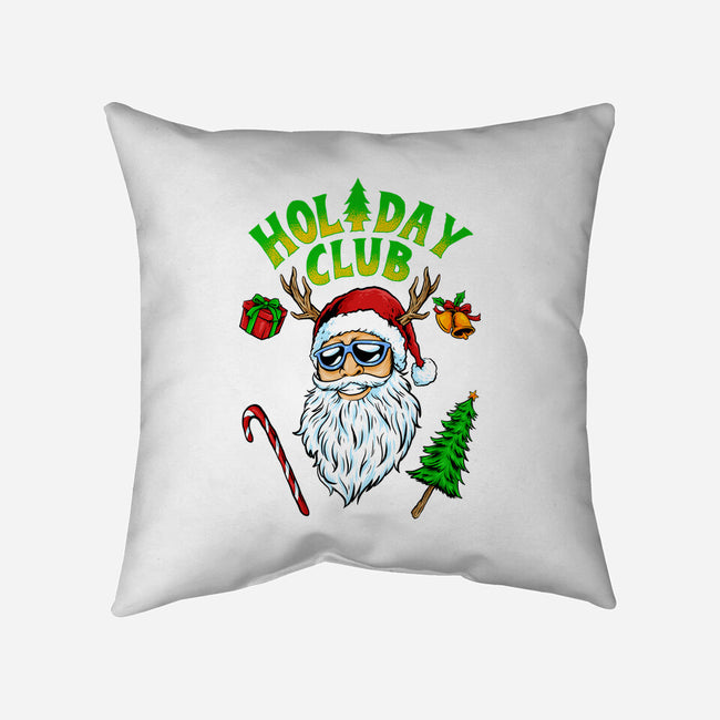 The Holiday Club-none removable cover w insert throw pillow-spoilerinc