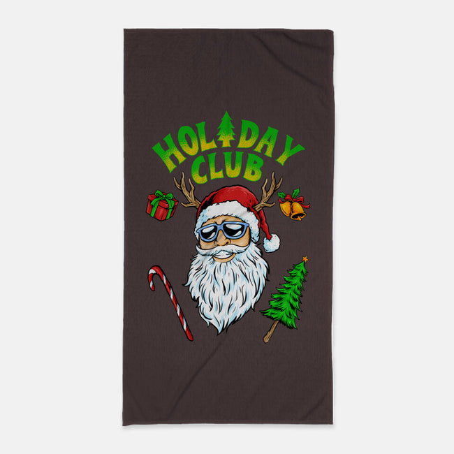 The Holiday Club-none beach towel-spoilerinc