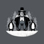 Penguins-none glossy sticker-Alundrart