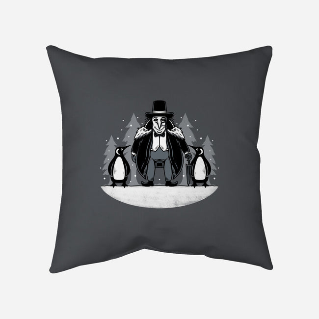 Penguins-none removable cover throw pillow-Alundrart