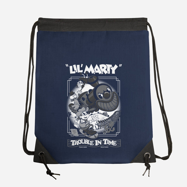 Lil' Marty-none drawstring bag-Nemons