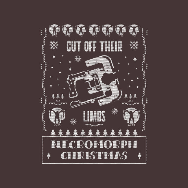 Necromorph Christmas-unisex kitchen apron-Logozaste