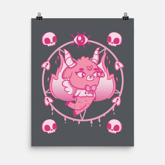 The Devil Wears Pink-none matte poster-yumie