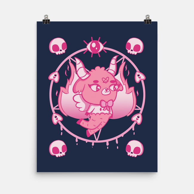 The Devil Wears Pink-none matte poster-yumie