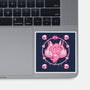 The Devil Wears Pink-none glossy sticker-yumie