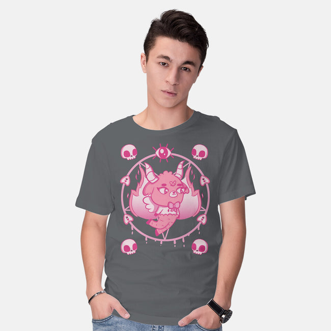 The Devil Wears Pink-mens basic tee-yumie