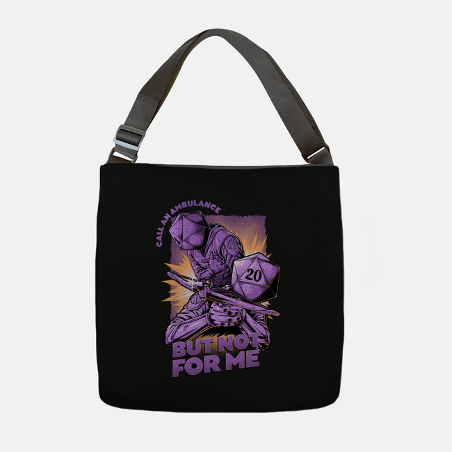 RPG Call An Ambulance-none adjustable tote bag-The Inked Smith