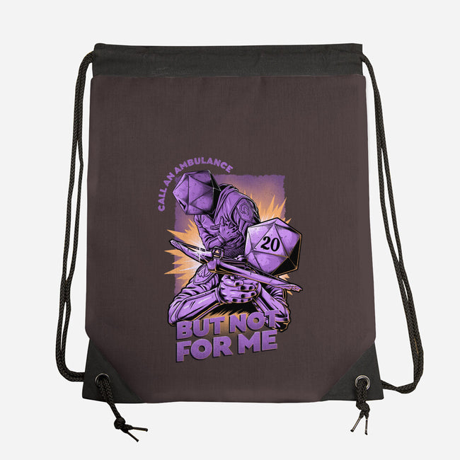 RPG Call An Ambulance-none drawstring bag-The Inked Smith