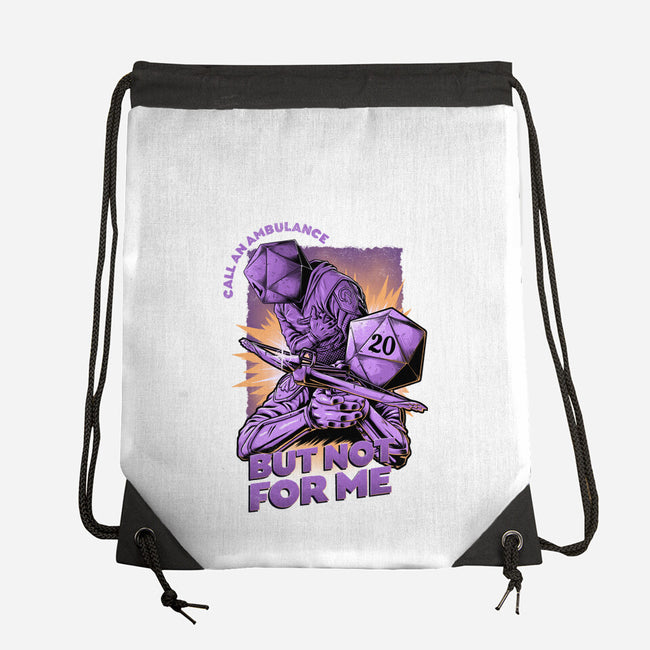 RPG Call An Ambulance-none drawstring bag-The Inked Smith