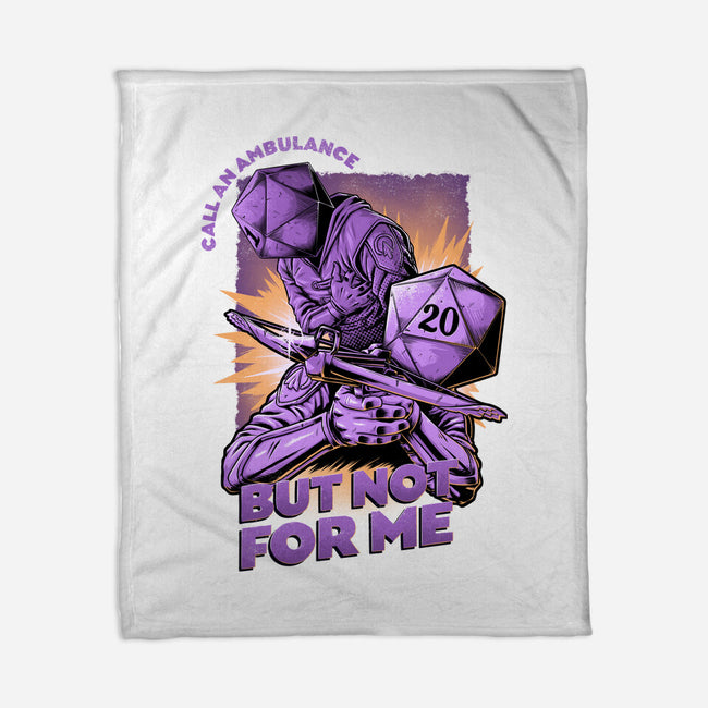 RPG Call An Ambulance-none fleece blanket-The Inked Smith