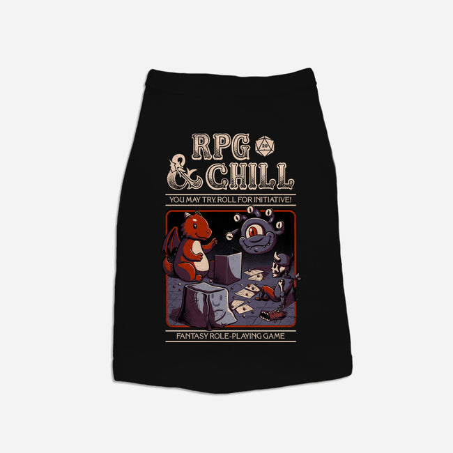 RPG & Chill-cat basic pet tank-The Inked Smith