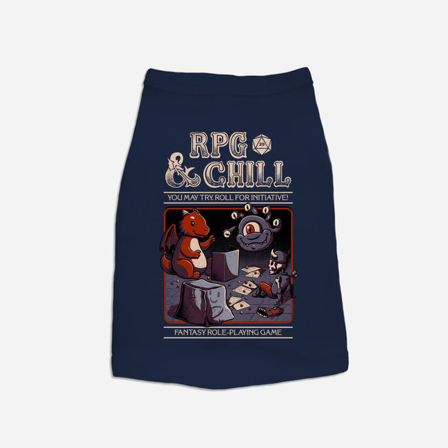 RPG & Chill-cat basic pet tank-The Inked Smith