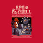 RPG & Chill-none removable cover w insert throw pillow-The Inked Smith