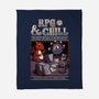 RPG & Chill-none fleece blanket-The Inked Smith