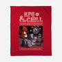 RPG & Chill-none fleece blanket-The Inked Smith