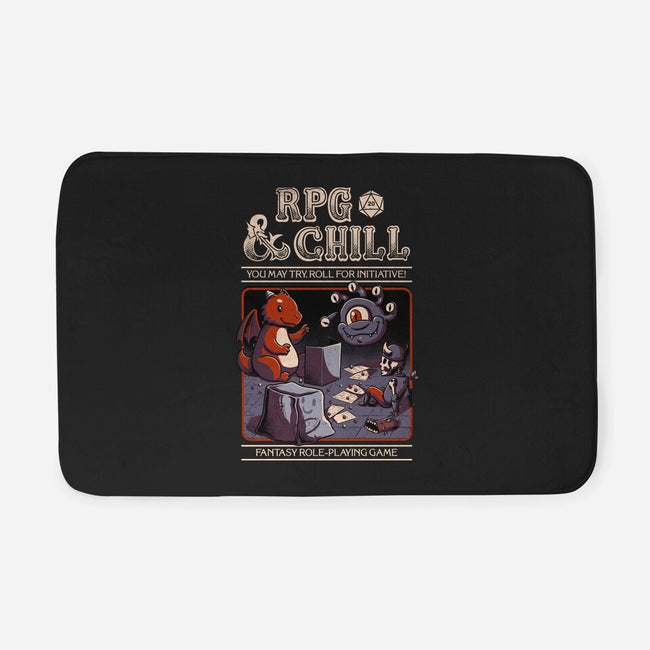 RPG & Chill-none memory foam bath mat-The Inked Smith
