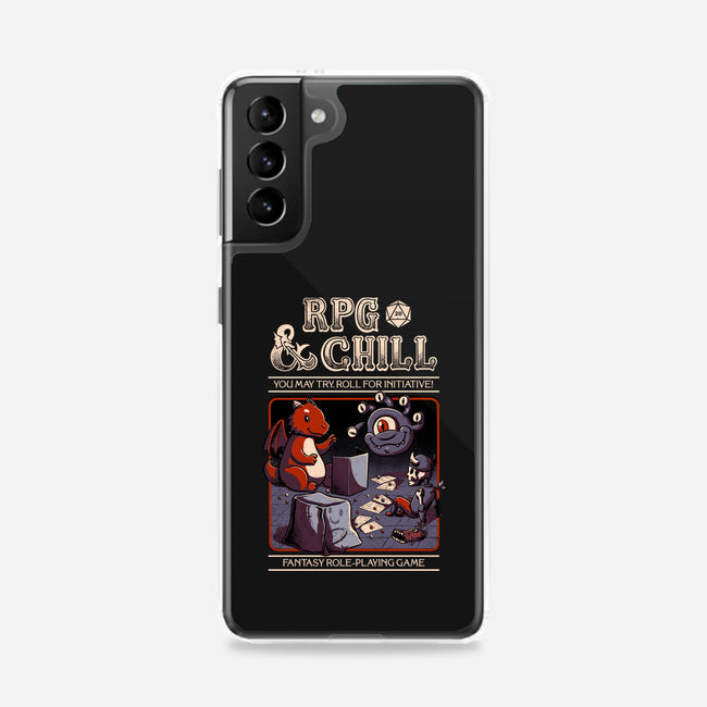 RPG & Chill-samsung snap phone case-The Inked Smith