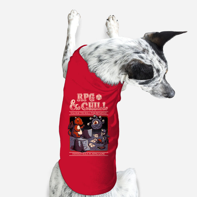 RPG & Chill-dog basic pet tank-The Inked Smith