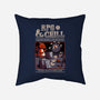 RPG & Chill-none removable cover w insert throw pillow-The Inked Smith