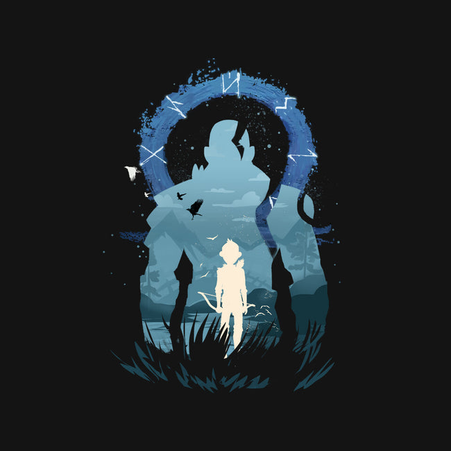 God Of War Ragnarok-womens v-neck tee-jacnicolauart
