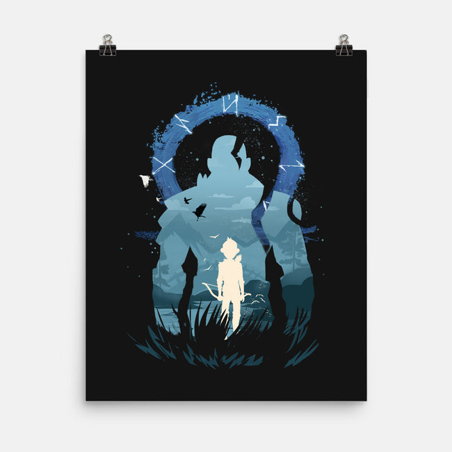 God Of War Ragnarok-none matte poster-jacnicolauart