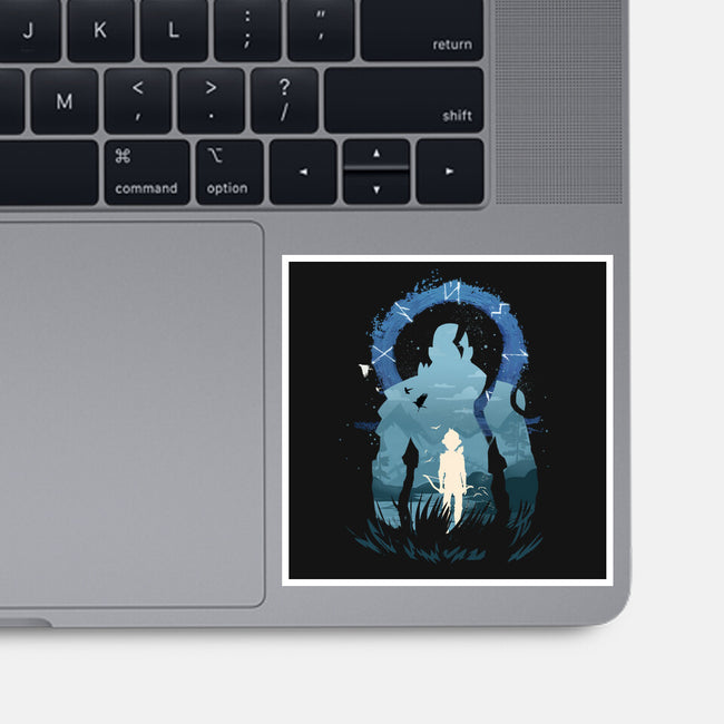 God Of War Ragnarok-none glossy sticker-jacnicolauart