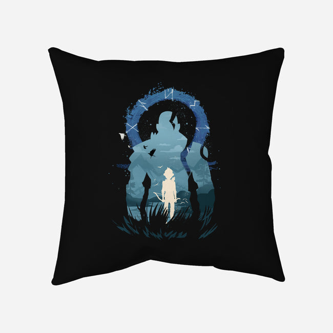 God Of War Ragnarok-none removable cover w insert throw pillow-jacnicolauart