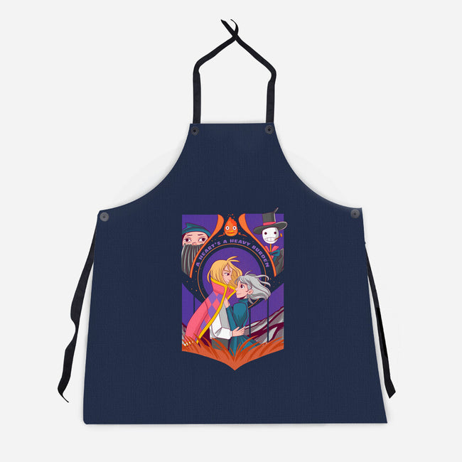 A Magical Castle-unisex kitchen apron-Conjura Geek