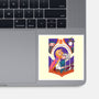 A Magical Castle-none glossy sticker-Conjura Geek