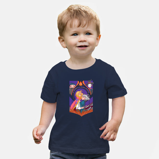 A Magical Castle-baby basic tee-Conjura Geek