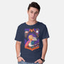 A Magical Castle-mens basic tee-Conjura Geek