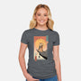 Catana Returns-womens fitted tee-vp021
