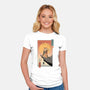 Catana Returns-womens fitted tee-vp021