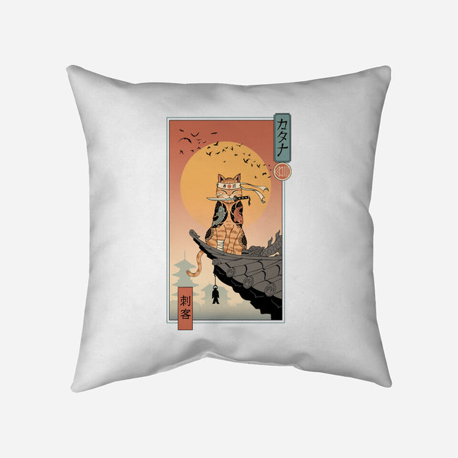 Catana Returns-none removable cover w insert throw pillow-vp021