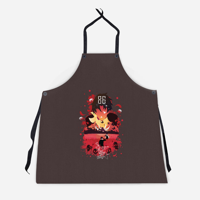 Undertaker-unisex kitchen apron-SwensonaDesigns