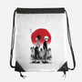 Hunters Ink-none drawstring bag-ddjvigo