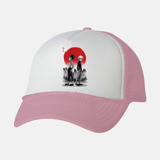 Hunters Ink-unisex trucker hat-ddjvigo