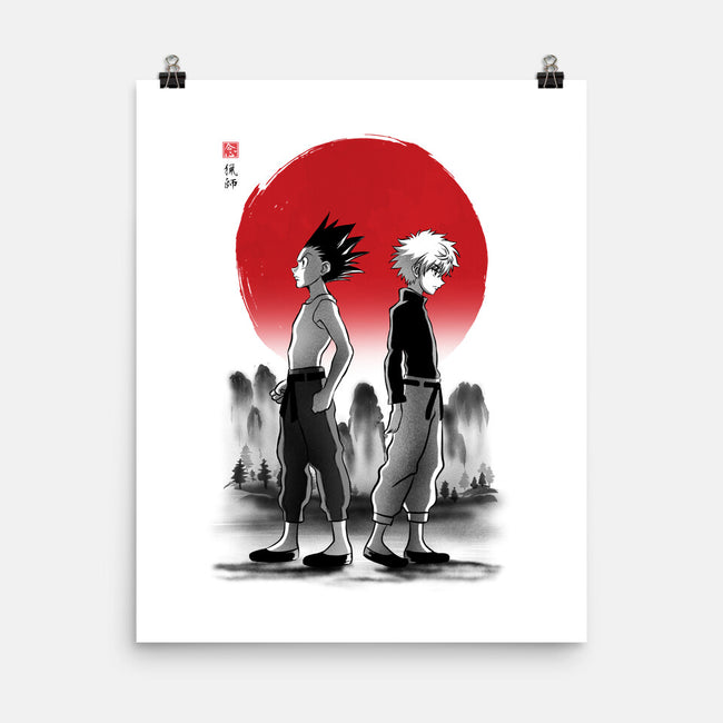 Hunters Ink-none matte poster-ddjvigo