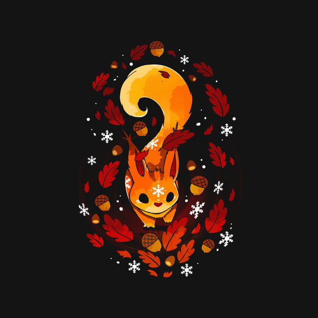 Squirrel Winter-baby basic onesie-Vallina84