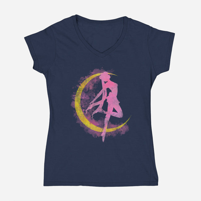 Sailor Splash-womens v-neck tee-nickzzarto