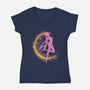 Sailor Splash-womens v-neck tee-nickzzarto