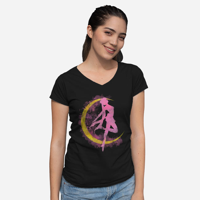 Sailor Splash-womens v-neck tee-nickzzarto