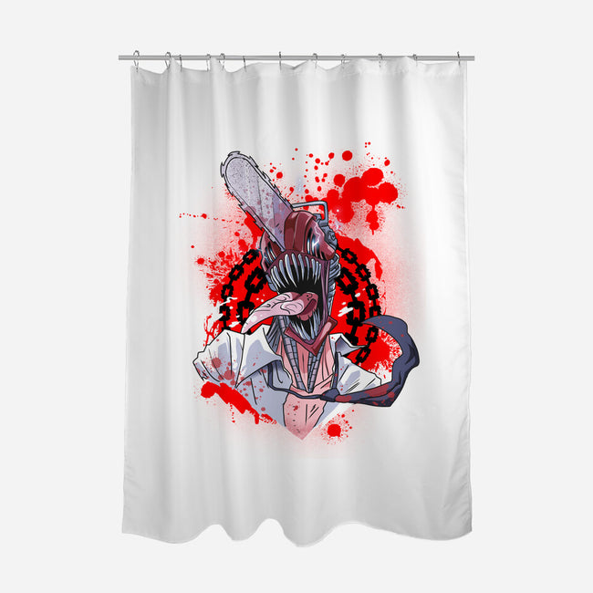 Owner Of The Devil's Heart-none polyester shower curtain-Diego Oliver