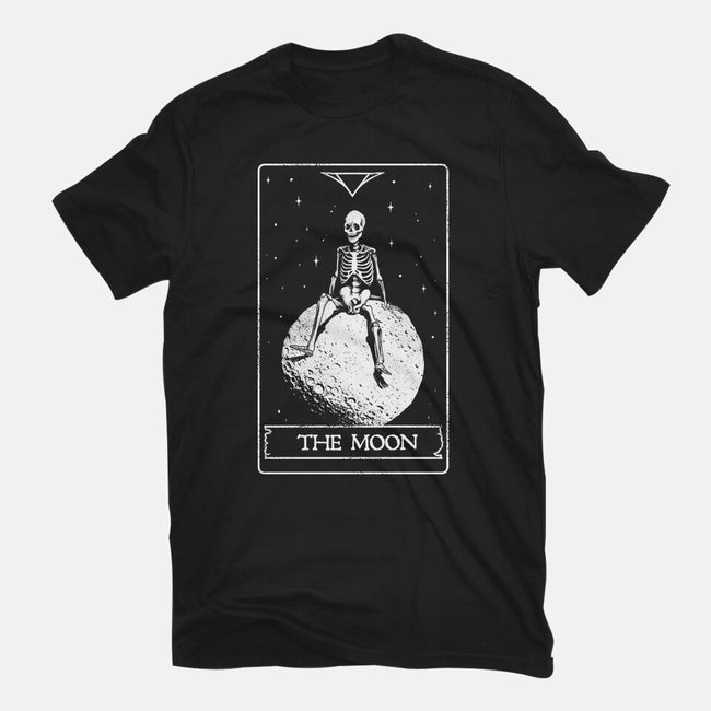 The Moon-womens fitted tee-eduely