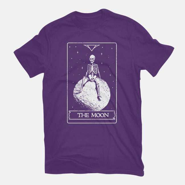 The Moon-womens fitted tee-eduely
