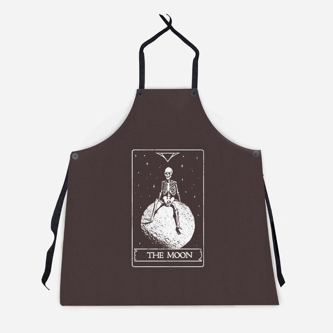 The Moon-unisex kitchen apron-eduely