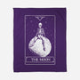 The Moon-none fleece blanket-eduely