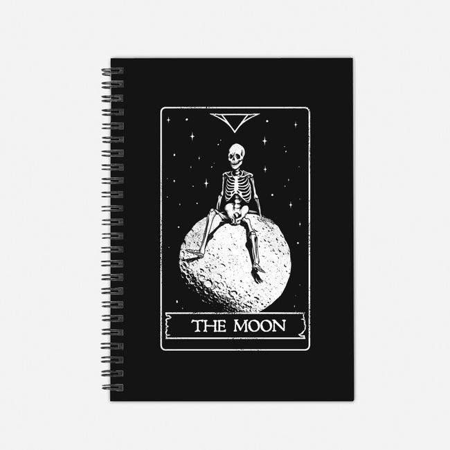 The Moon-none dot grid notebook-eduely